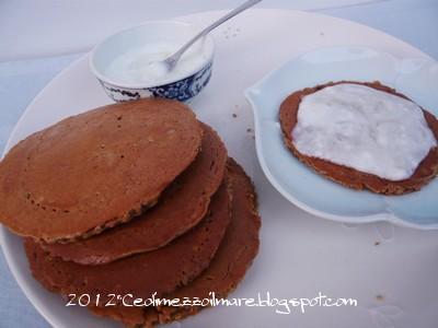 Rifatte senza glutine ... Blinis alla zucca e farina di ceci