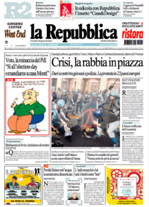 Sbatti la violenza in prima pagina