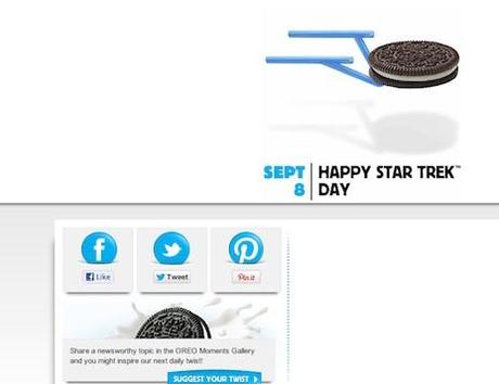 Furbo, 100 anni di Oreo sui Social :-)