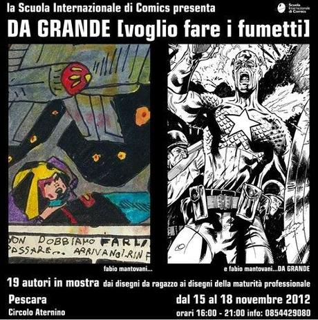 Al X festival delle letterature dell’Adriatico la mostra “Da grande [voglio fare i fumetti]”