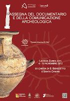 Dal 6 al 10 novembre la Prima Rassegna del Documentario e della Comunicazione Archeologica