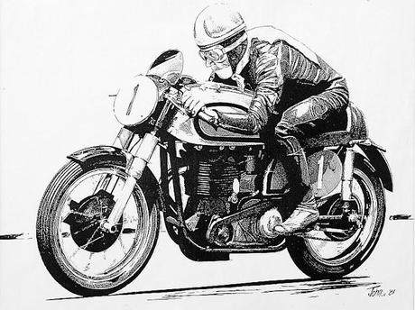 Motorcycle Art - Hancox Art Motorcycles #2