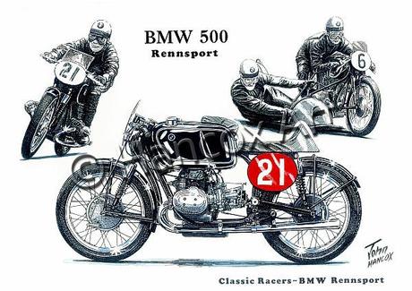 Motorcycle Art - Hancox Art Motorcycles #2