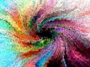 Colorare, guardando. Colorare, guardando.