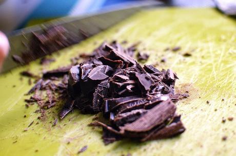 Spezzettare il cioccolato Brownies cioccolato e avocado