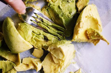 Schiacciare l'avocado Brownies cioccolato e avocado