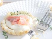 Tartellette salate salmone