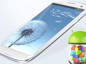 Galaxy finalmente prima leaked basata Jelly Bean 4.1.2