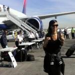 Rihanna in Tour con il jet speciale: le foto