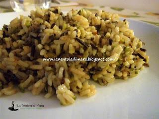 Risotto Tahi con Zucchine e Sedano