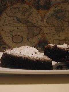 Torta al cioccolato e all'olio extravergine e le principesse e i nicchioni