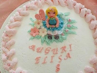 Torta Bambolina per Elisa