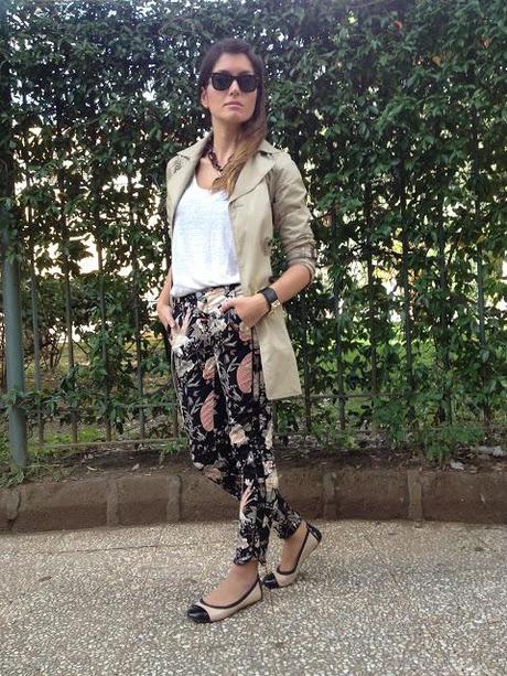 Printed pants