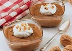 budino alle noci, budino, ricetta budino, dolci al cucchiaio