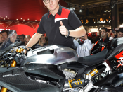 Dovizioso, Badovini Fogarty allo stand Ducati EICMA