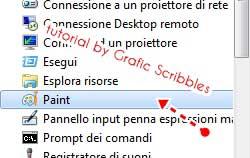 Siglare un'immagine con Paint di Microsft