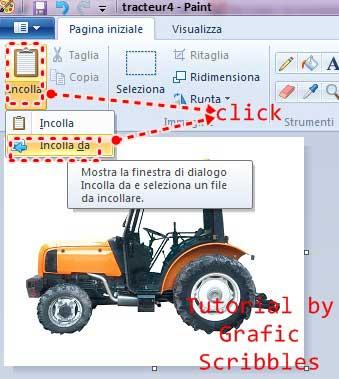 Siglare un'immagine con Paint di Microsft