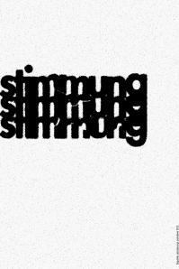 _stimmung, visual poetry