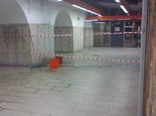 stazione della metropolitana Furio Camillo quando piove. Perché Roma mezzi pubblici umiliato