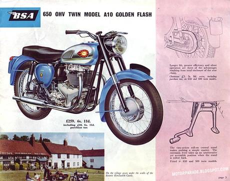 Vintage Brochures: Bsa Range 1961 (UK)