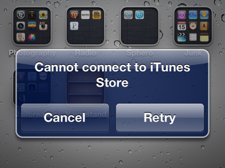 Problemi di download su Apple Store