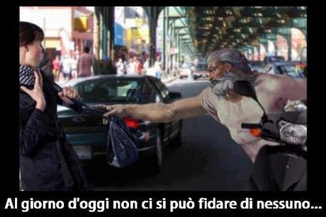 La Foto della Settimana: Non ci si può più fidare di nessuno...