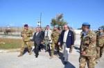 Libano/ Shama, Libano Sud. Il sottosegretario alla Difesa Gianluigi Magri in visita alla base militare “Millevoi”