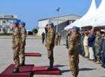 Libano/ Shama, Libano Sud. Il sottosegretario alla Difesa Gianluigi Magri in visita alla base militare “Millevoi”