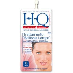 HQ Trattamento “Bellezza Lampo” maschera viso monodose