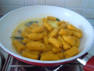 Gnocchi di zucca al burro e salvia