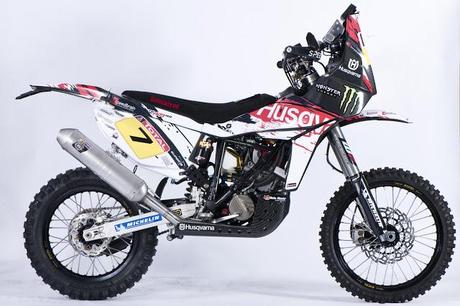 Husqvarna TE 449 RR Team Speedbrain 2012