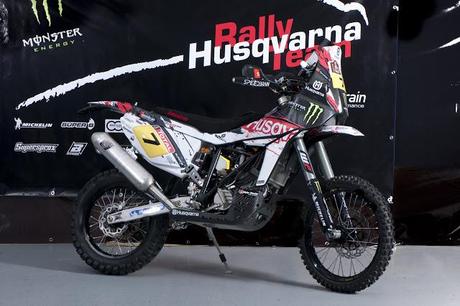 Husqvarna TE 449 RR Team Speedbrain 2012