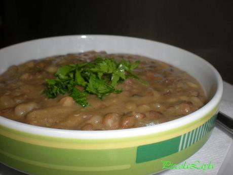 Zuppa di Orzo e Legumi ai Porcini