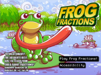 IL GIOCO DELLA DOMENICA: Frog Fractions