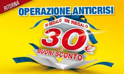 [www.gratisoquasi.com] Carnet da 6 Coupon da 5 € per spesa nei supermercati DICO