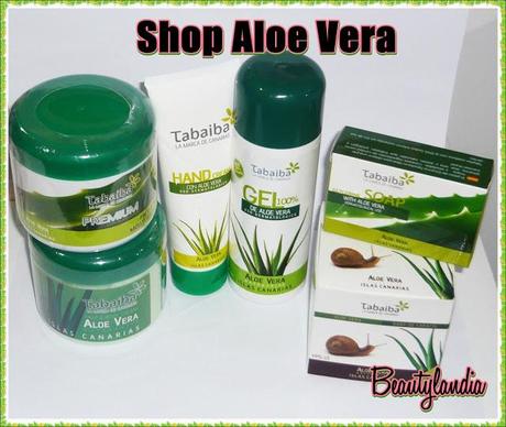 Shopping on line: Shop Aloe Vera e cosmetici TABAIBA