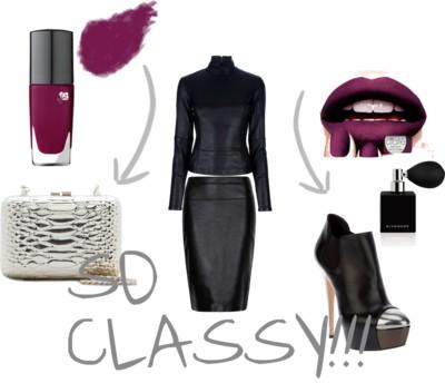 Trend Alert : Black Leather!!