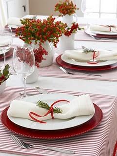 Natale Table Setting natale