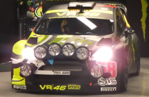 Valentino Rossi su Ford Fiesta RS al 10° Monza Rally Show