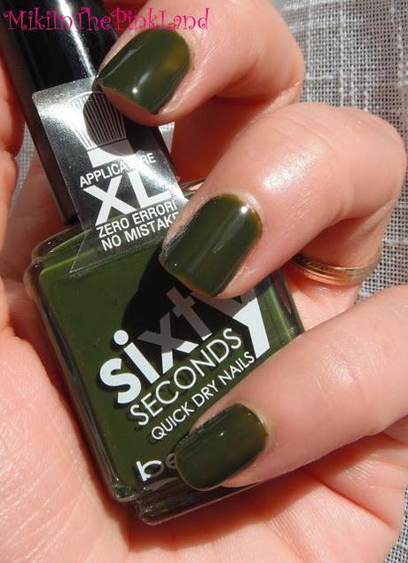 Smalto del giorno: BellaOggi Sixty Seconds Nail Polish n°18 Beige Naturale (???)