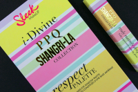 Presentazione Sleek palette: Respect [shangri-La collection]