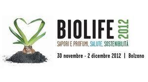 Biolife 2012: dal 30 novembre al 2 dicembre a Bolzano