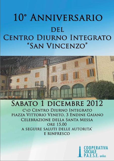 10° Anniversario Centro Diurno Integrato Endine Gaiano