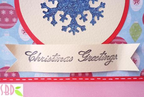 Card Natalizia Glitter - Christmas Holidays Glitter Card