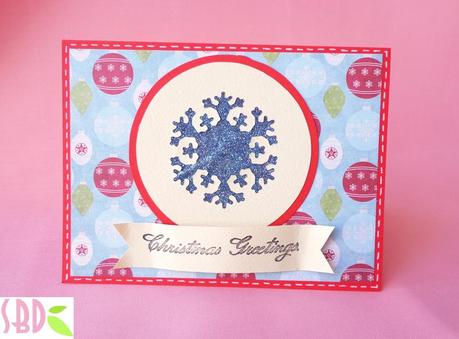 Card Natalizia Glitter - Christmas Holidays Glitter Card