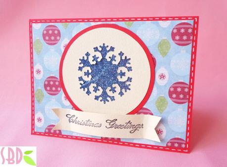 Card Natalizia Glitter - Christmas Holidays Glitter Card