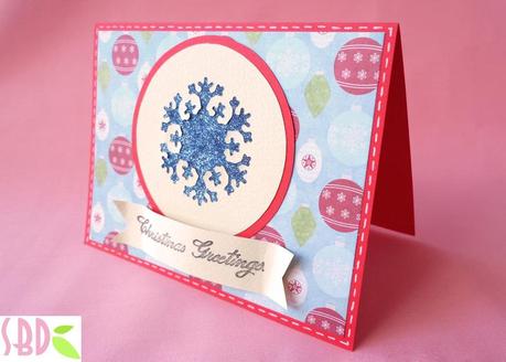 Card Natalizia Glitter - Christmas Holidays Glitter Card