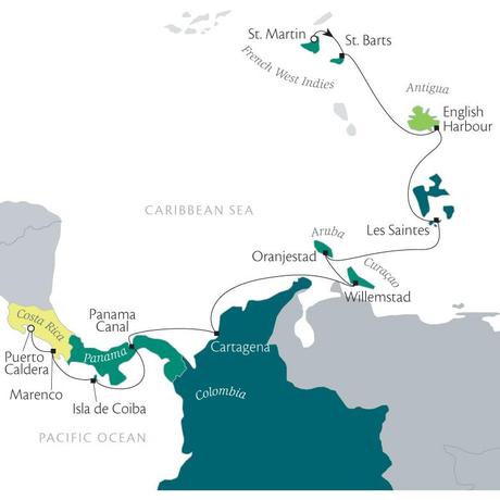 Paul Gauguin Cruises presenta le crociere invernali ai Caraibi e lungo il Canale di Panama a bordo di The Moana.
