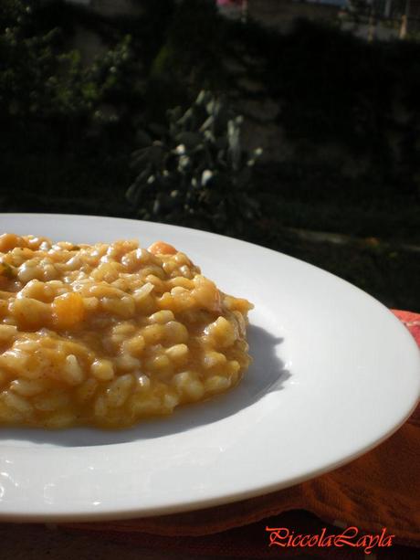 Risotto alla Zucca e Spezie… per viaggiare con la fantasia!!!