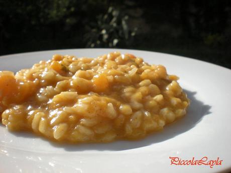 Risotto alla Zucca e Spezie… per viaggiare con la fantasia!!!